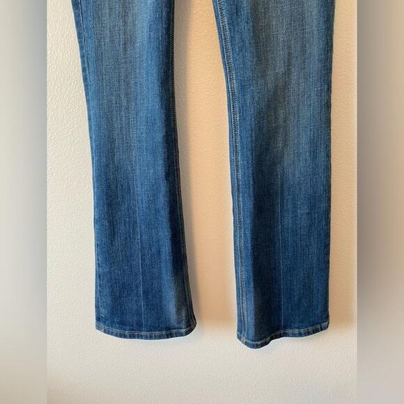 Vigoss Jeans Women's Western Cowgirl Medium Wash Stretch Bootcut Denim Size 9/10 - Picture 6 of 9